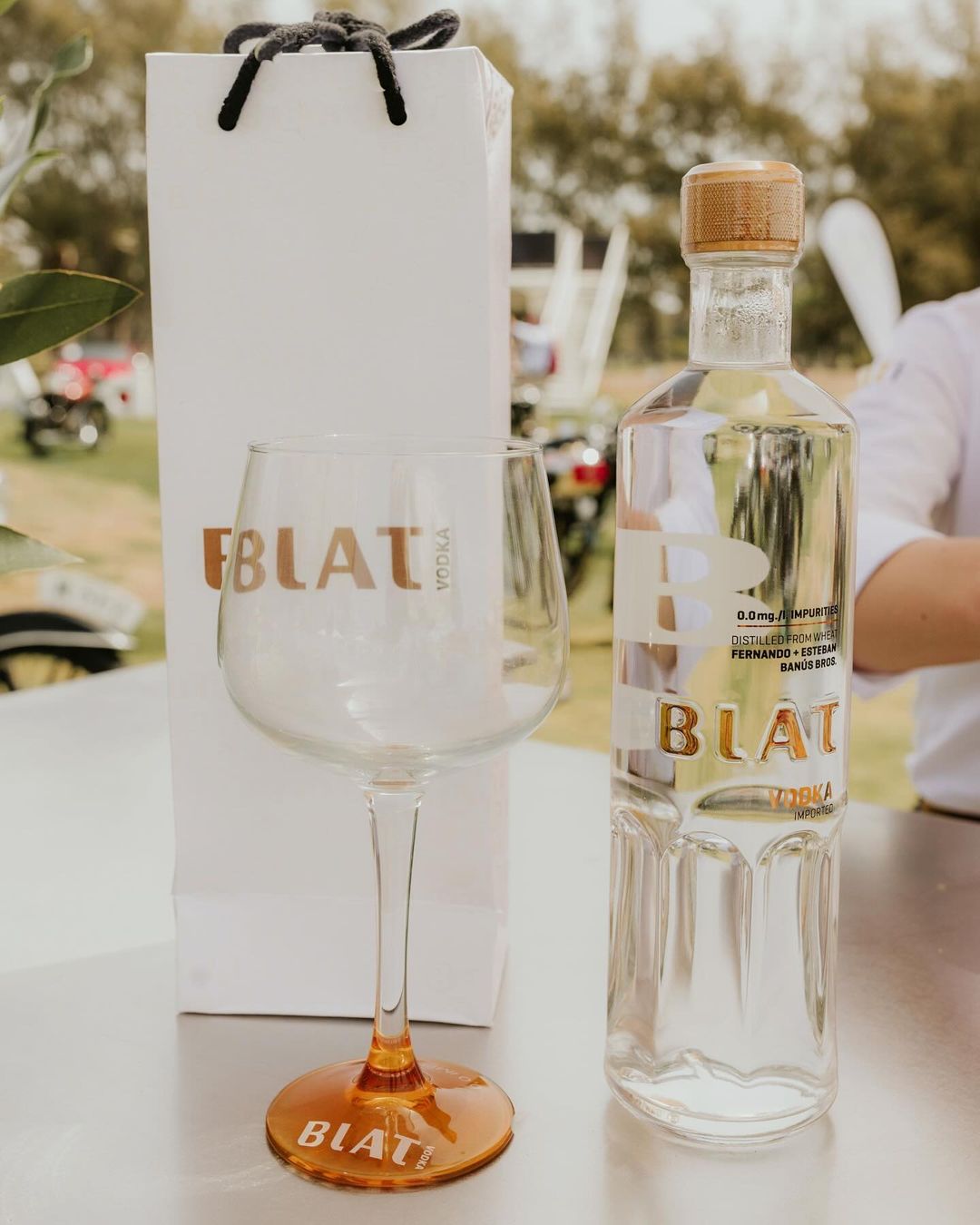 Vodka Blat Bottle
