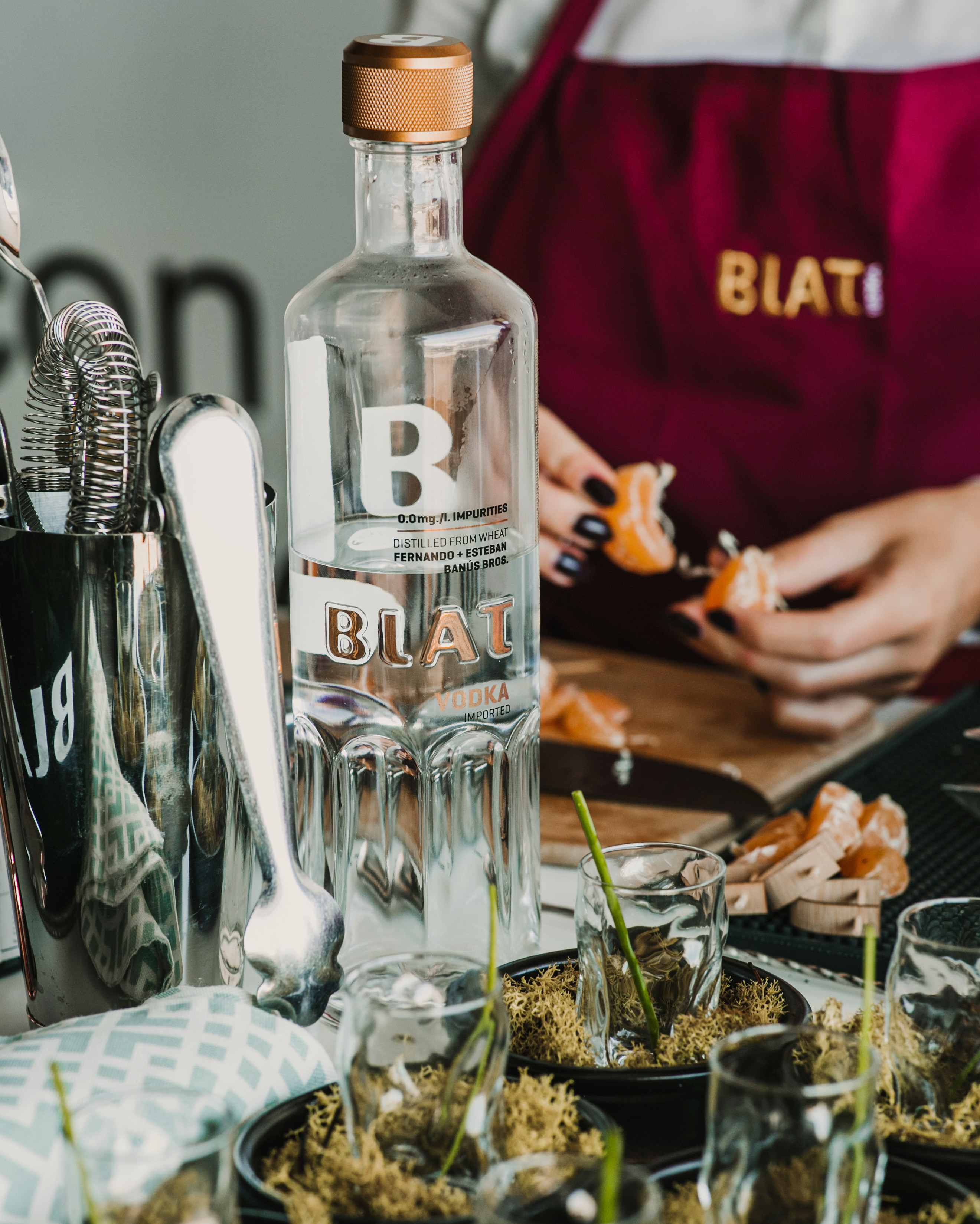 Vodka Blat Bottle