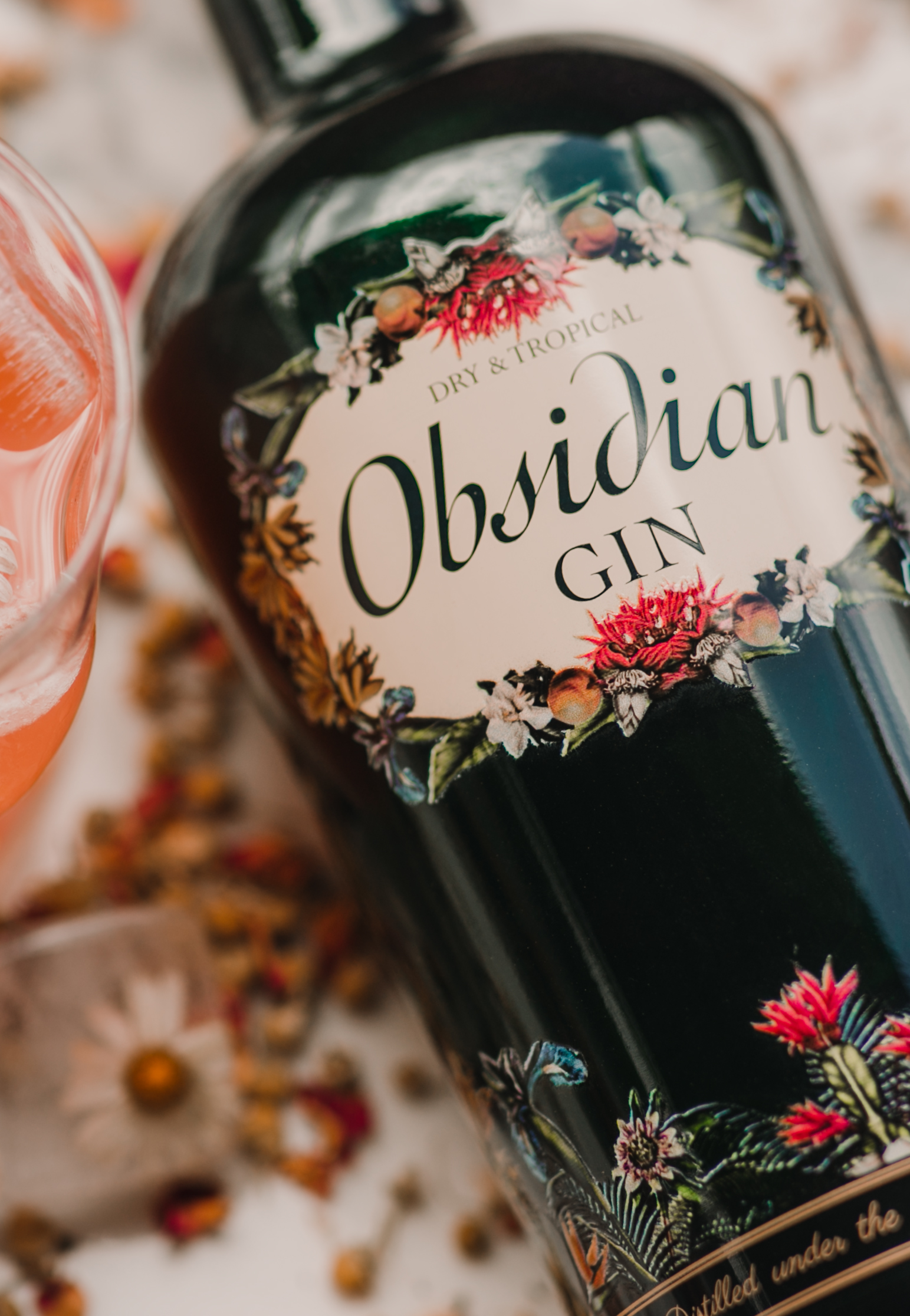 Obsidian Gin Botanicals